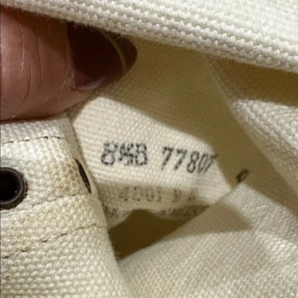 FRYE canvas and leather boots - Picture 16 of 16